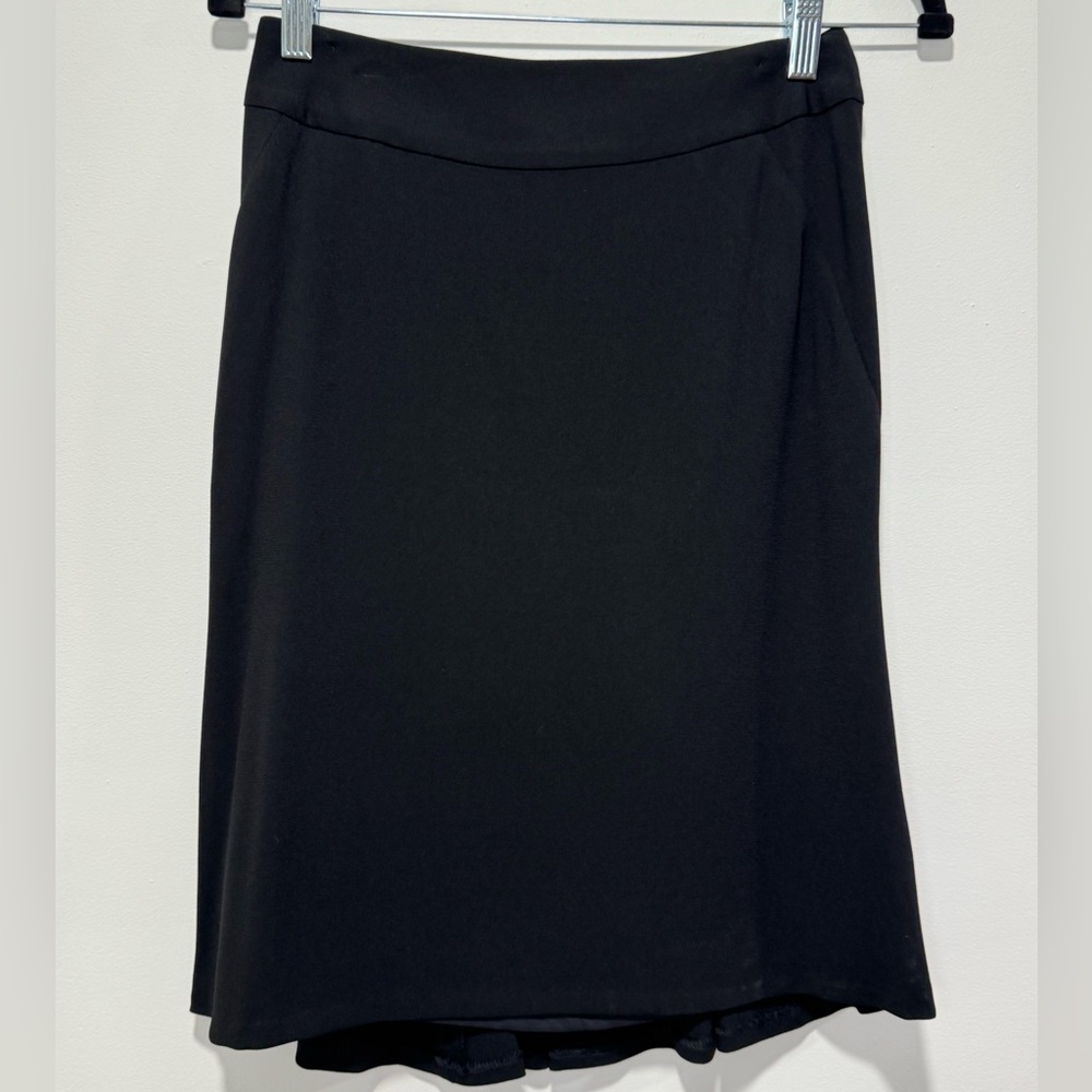 Banana Republic Classic Black A-Line Skirt